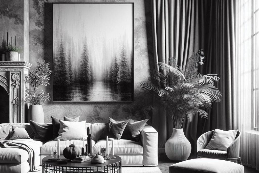 طراحی گرافیک سیاه و سفید